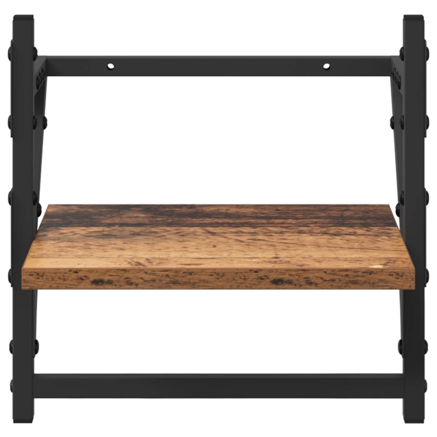 Wandplankenset 6 pcs Oud Hout 100 x 25 x 30 cm Bewerkt hout is nu te koop bij PeponiXL, paradijselijk wonen!