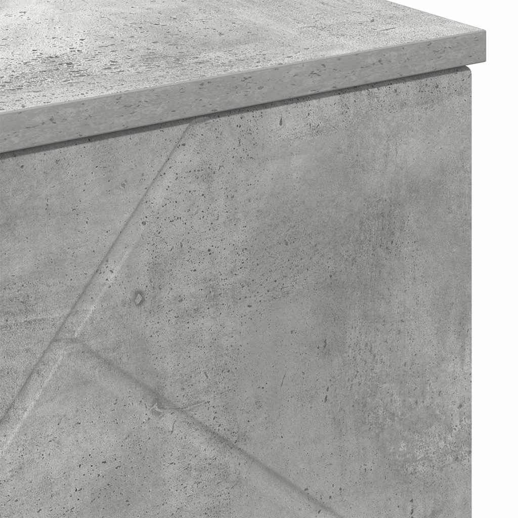 Badkamer Kast Beton Grijs 60 x 35 x 80 cm Bewerkt hout & Metaal is nu te koop bij PeponiXL, paradijselijk wonen!