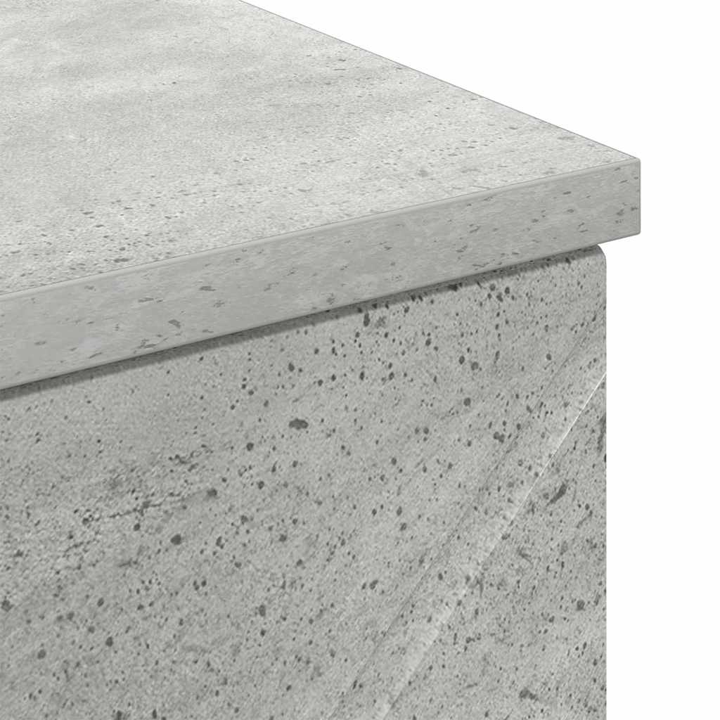 Badkamer Kast Beton Grijs 30 x 35 x 80 cm Bewerkt hout & Metaal is nu te koop bij PeponiXL, paradijselijk wonen!
