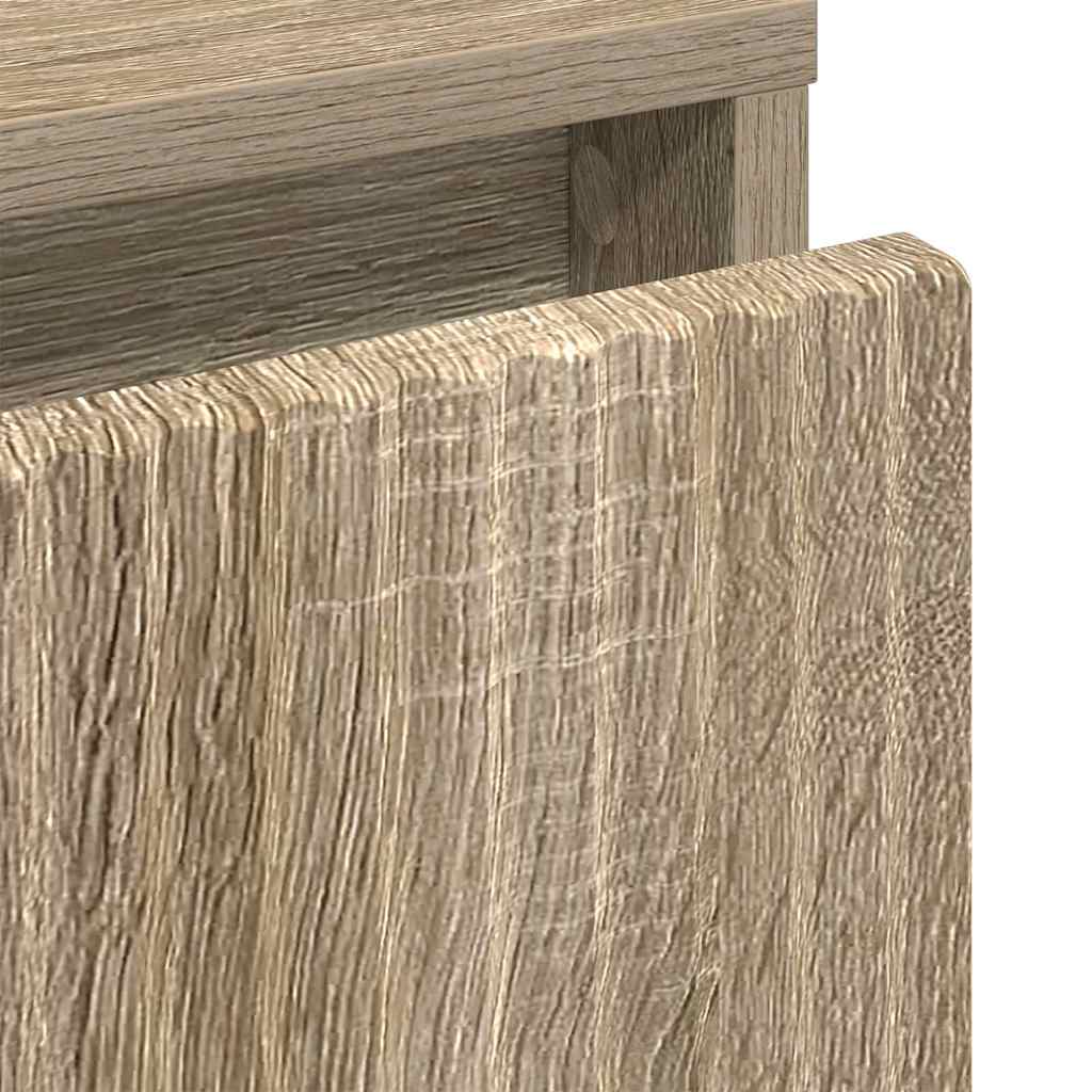 Nachtkastje Sonoma eiken 63.5 x 36 x 61 cm Bewerkt hout is nu te koop bij PeponiXL, paradijselijk wonen!