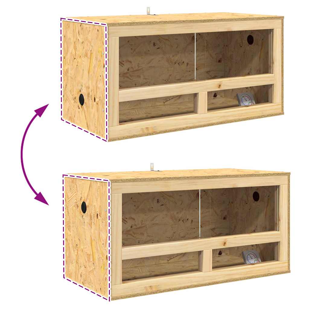Terrarium Bruin 80 x 40 x 40 cm OSB is nu te koop bij PeponiXL, paradijselijk wonen!
