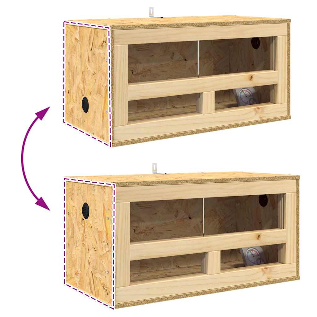 Terrarium Bruin 60 x 30 x 30 cm OSB is nu te koop bij PeponiXL, paradijselijk wonen!