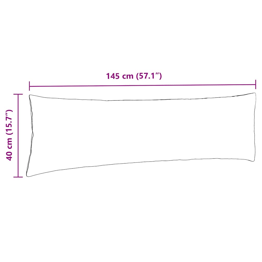 Sofa Kussens 2 stuks Bruin 145 x 40 cm Cordstof is nu te koop bij PeponiXL, paradijselijk wonen!