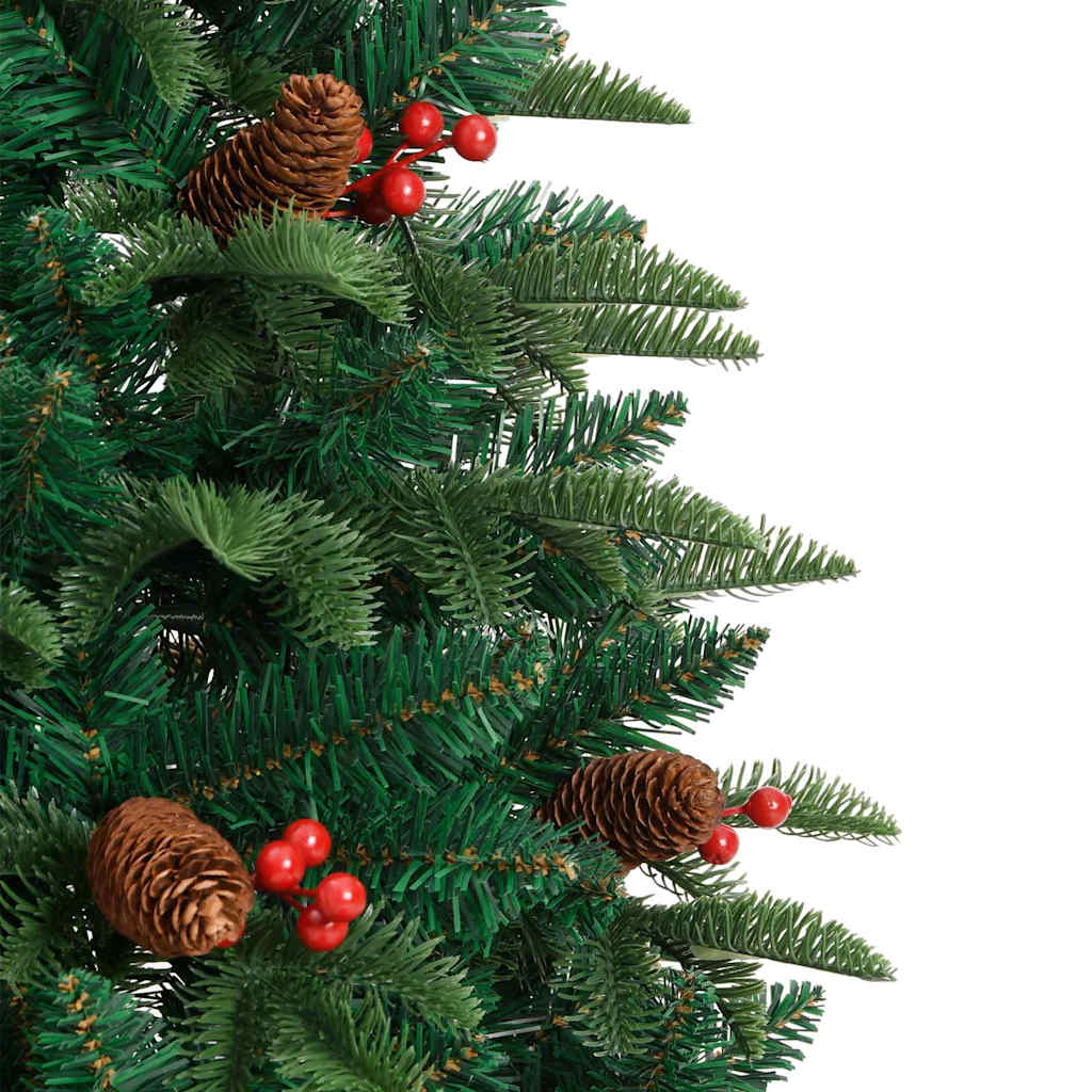 Kunstkerstboom Groen 150 cm PVC en Metaal en Plastic is nu te koop bij PeponiXL, paradijselijk wonen!