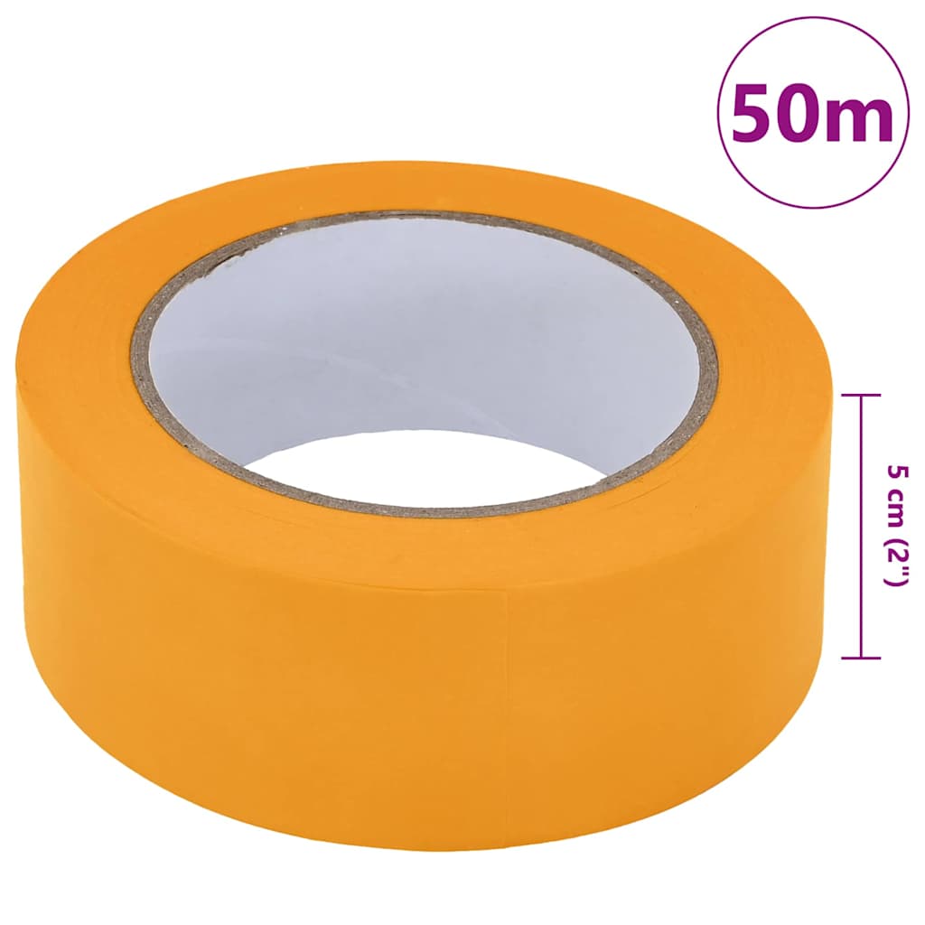 Verf Maskertapes 50 pcs Geel 50mm x 50m Papier is nu te koop bij PeponiXL, paradijselijk wonen!