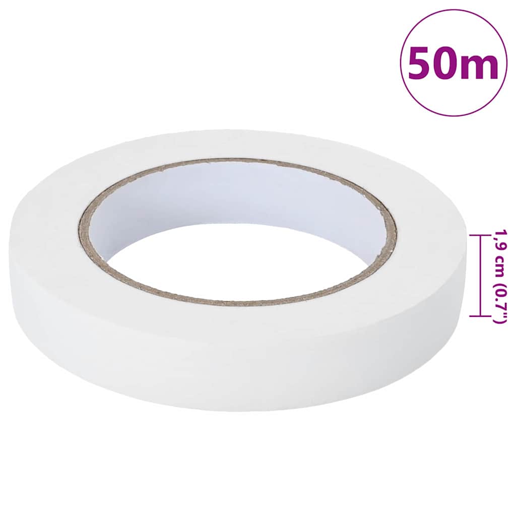Verf Maskertapes 50 pcs Wit 19mm x 50m Papier is nu te koop bij PeponiXL, paradijselijk wonen!