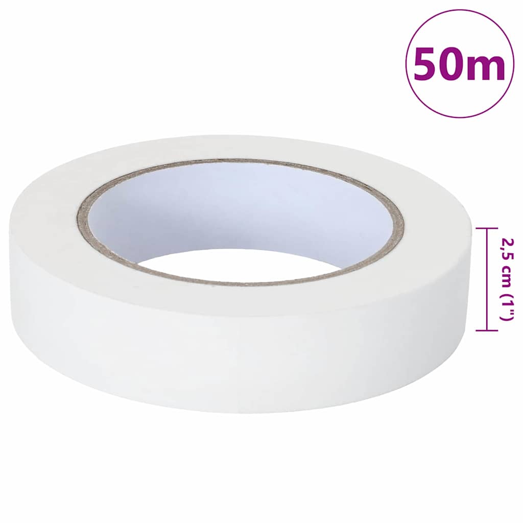 Verf Maskertapes 6 pcs Wit 25mm x 50m Papier is nu te koop bij PeponiXL, paradijselijk wonen!