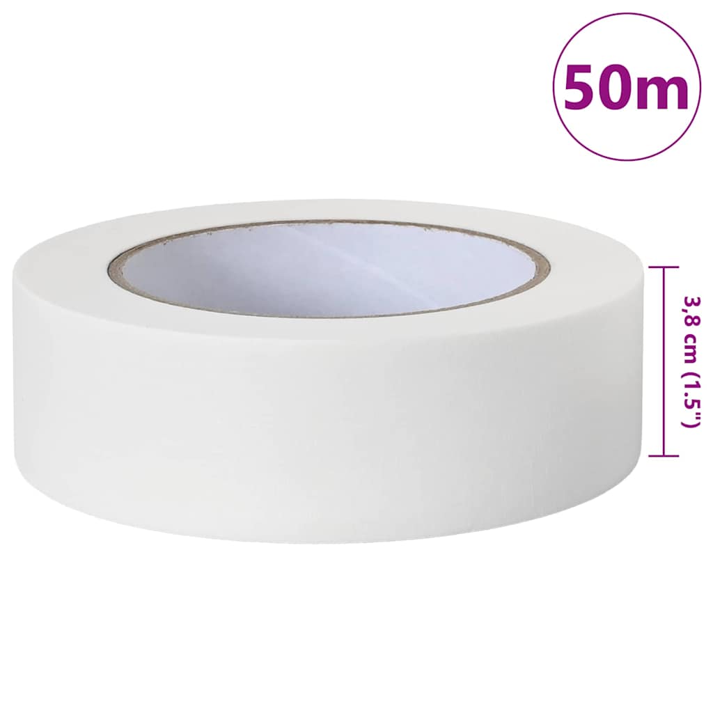 Verf Maskertapes 12 pcs Wit 38mm x 50m Papier is nu te koop bij PeponiXL, paradijselijk wonen!
