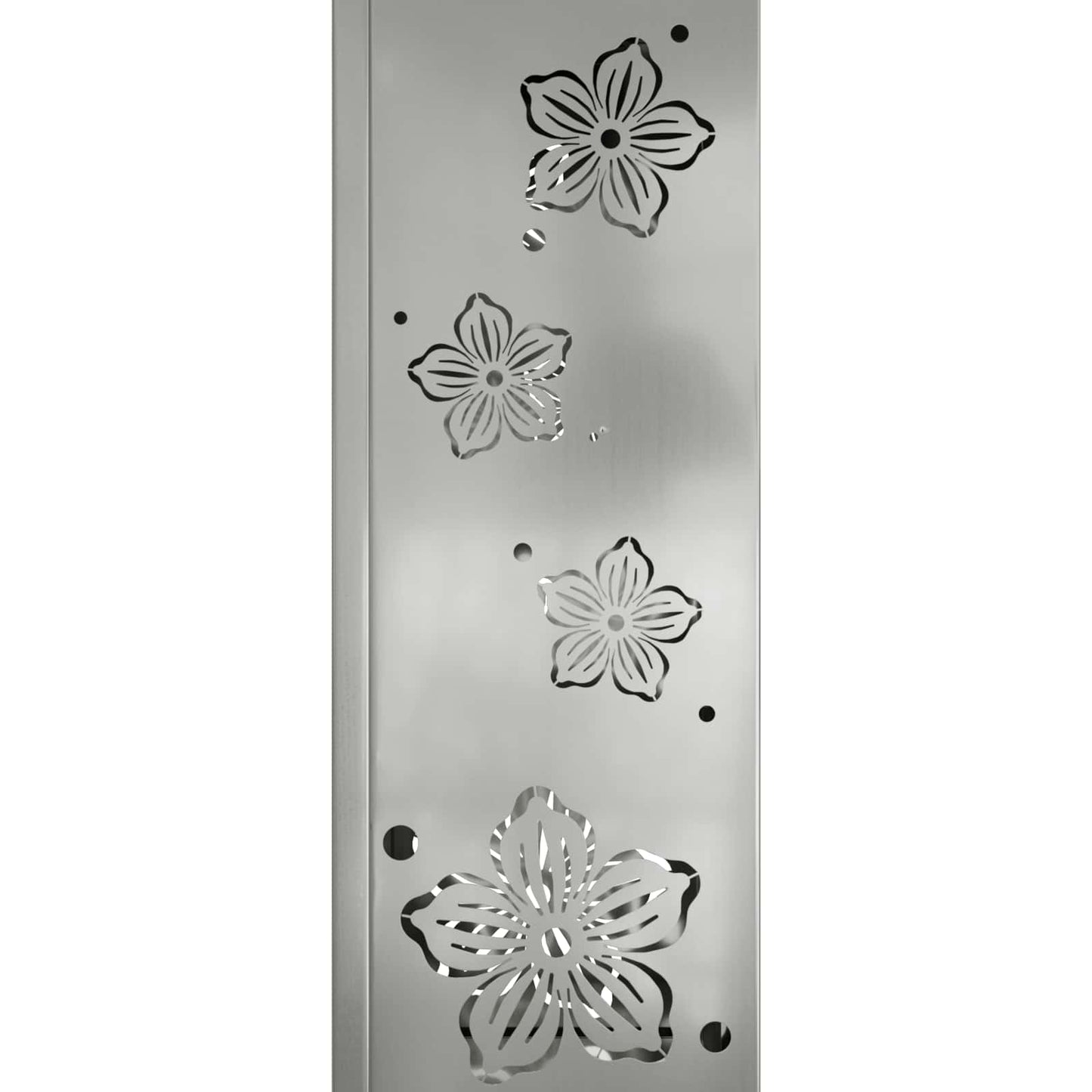 Solar LED Pad Licht 2 pcs Zilver Gegalvaniseerd staal is nu te koop bij PeponiXL, paradijselijk wonen!