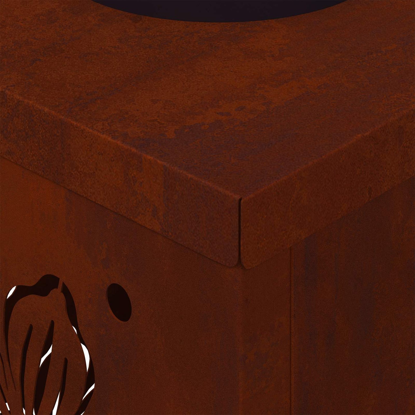 Solar LED Pad Licht 2 pcs Cortenstaal Cortenstaal is nu te koop bij PeponiXL, paradijselijk wonen!