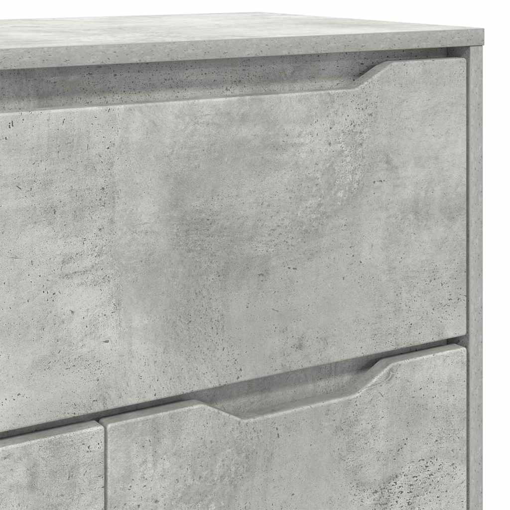 Badkamer Kast Beton Grijs 72,5 x 36,5 x 100 cm Bewerkt hout is nu te koop bij PeponiXL, paradijselijk wonen!