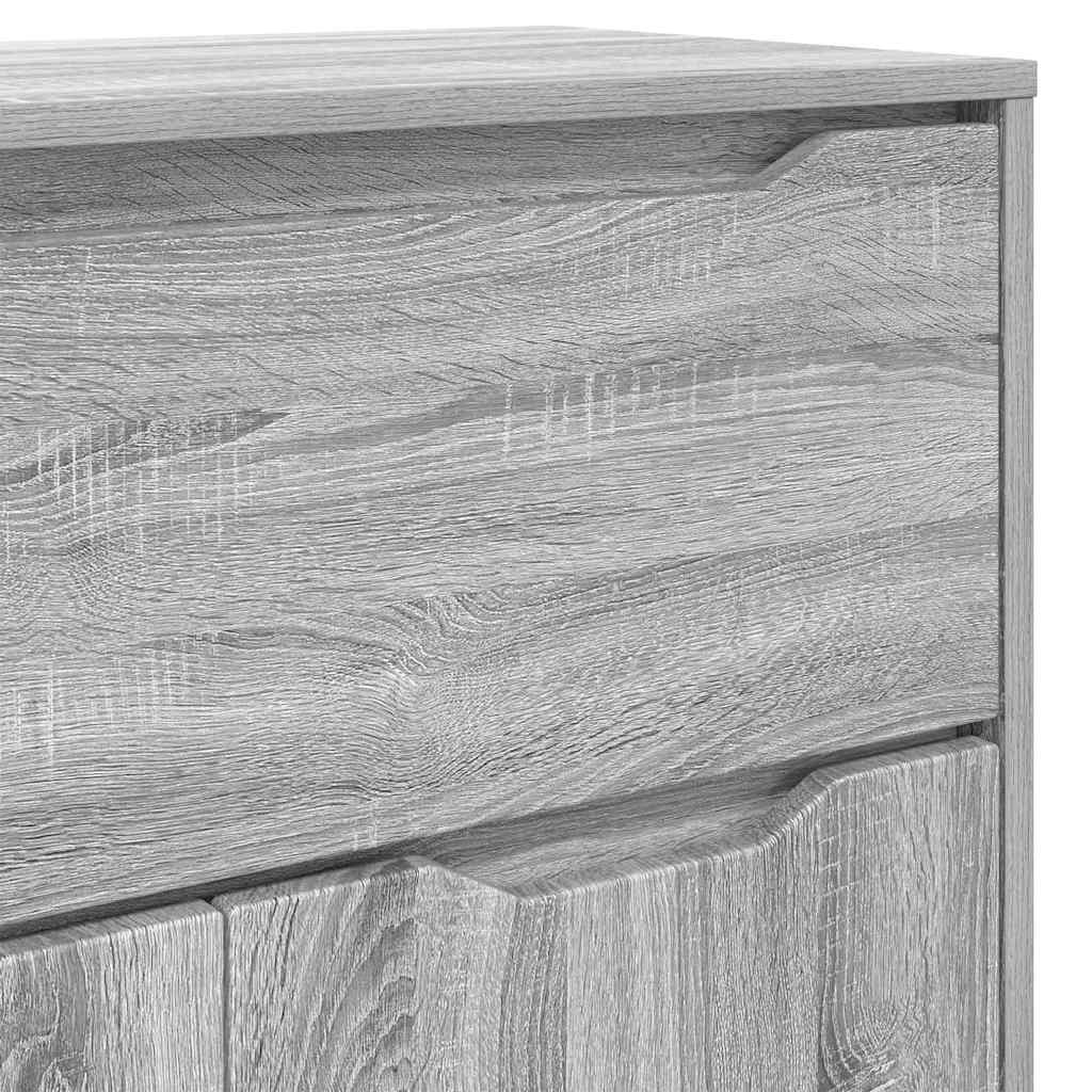 Badkamer Kast Grijs Sonoma 72,5 x 36,5 x 100 cm Bewerkt hout is nu te koop bij PeponiXL, paradijselijk wonen!