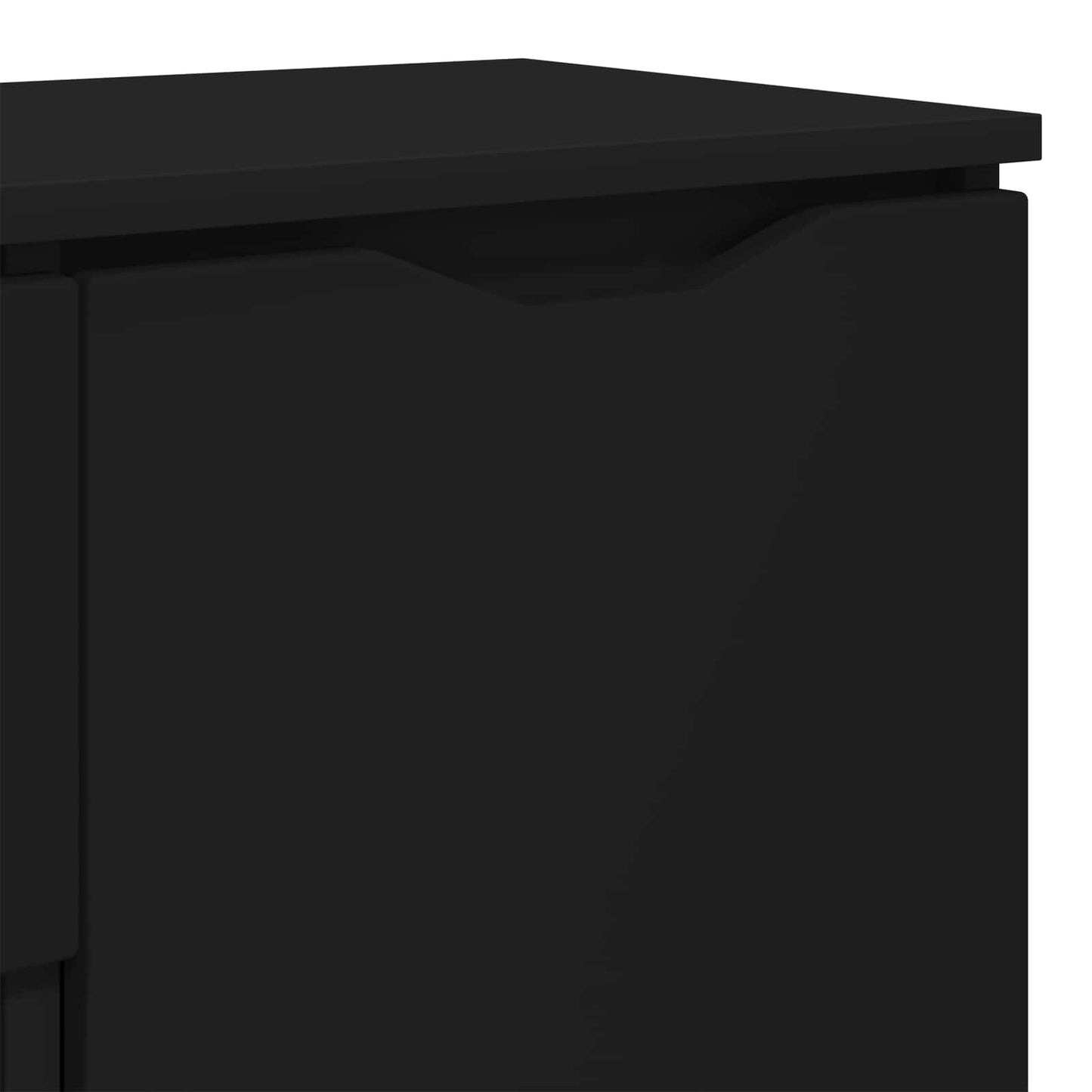 Dressoir met lade Zwart 100 x 30 x 65,6 Bewerkt hout is nu te koop bij PeponiXL, paradijselijk wonen!