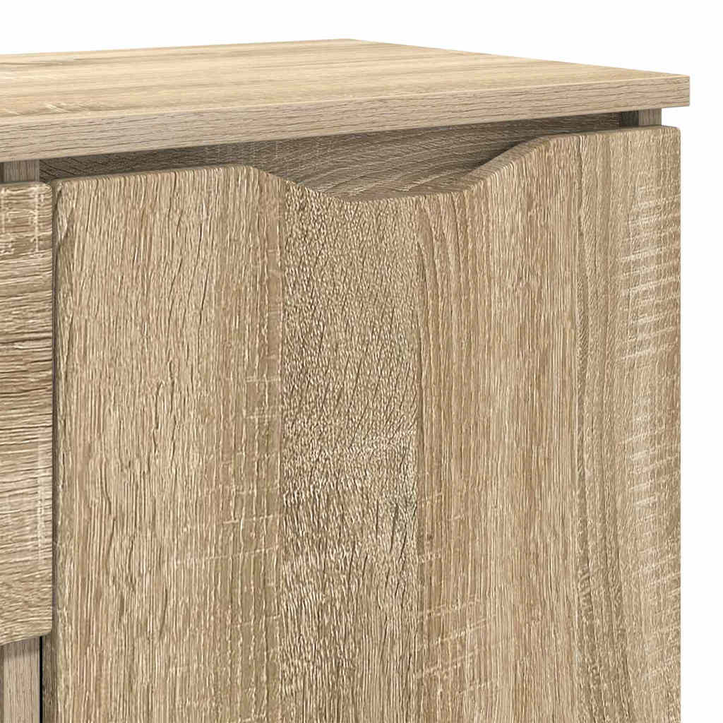 Dressoir met lade Sonoma Eiken 100 x 30 x 65,6 Bewerkt hout is nu te koop bij PeponiXL, paradijselijk wonen!