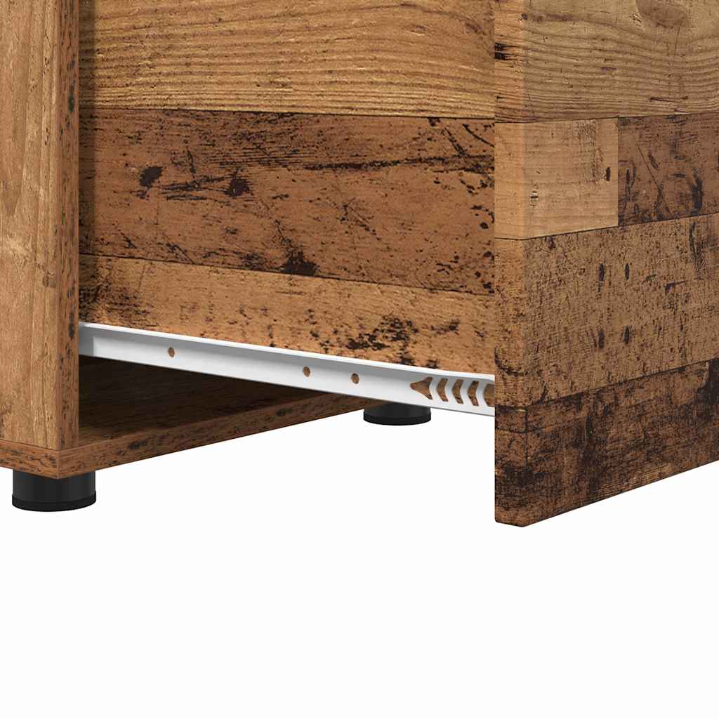 Badkamer Kast Oud Hout 40,5 x 40 x 44 cm Bewerkt hout is nu te koop bij PeponiXL, paradijselijk wonen!