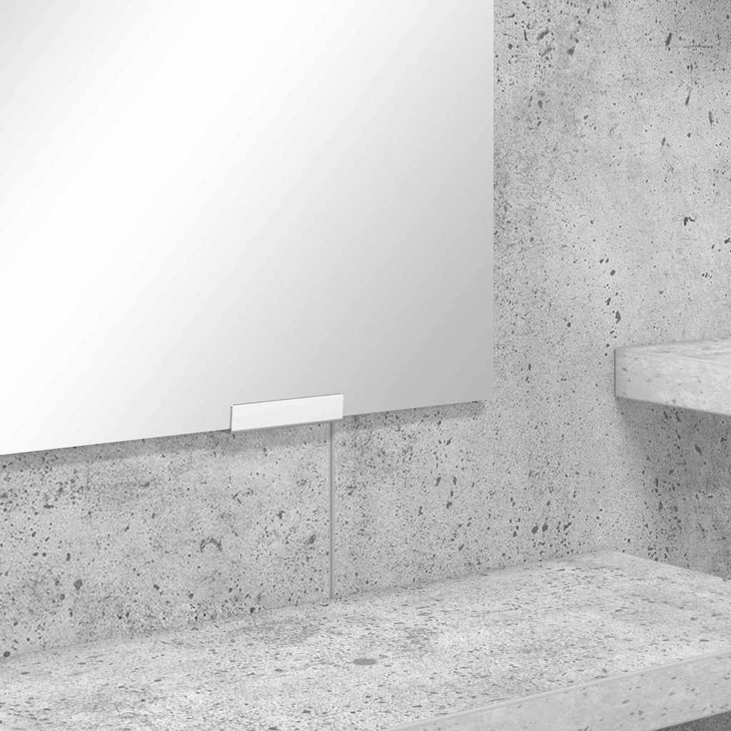 Slaapkamer Kaptafels met lade Beton Grijs 80 x 39,6 x 135 cm is nu te koop bij PeponiXL, paradijselijk wonen!