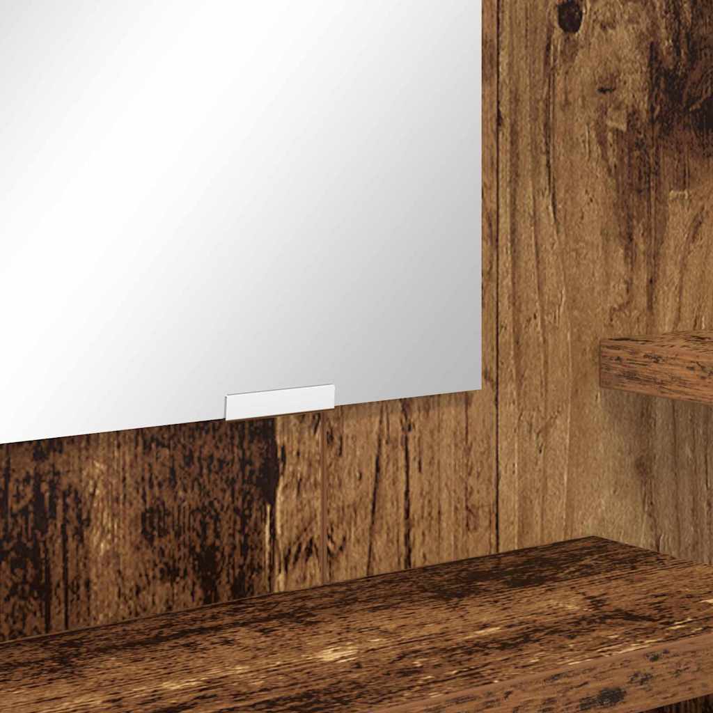 Slaapkamer Kaptafels Oud Hout 80 x 39,6 x 135 cm Bewerkt hout is nu te koop bij PeponiXL, paradijselijk wonen!