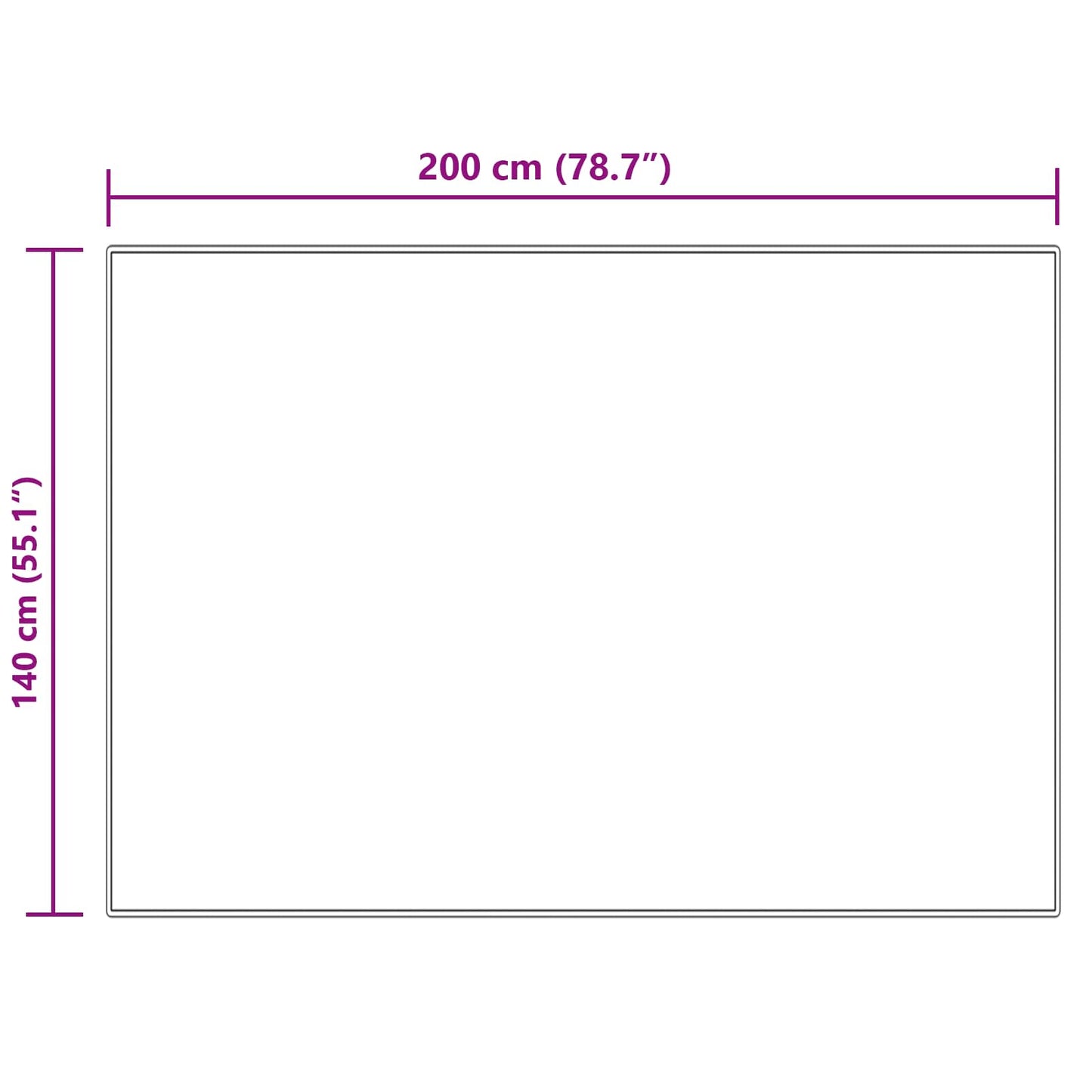Tapijt van imitatie TAFALLA Crèmekleurig 140 x 200 cm Polyester is nu te koop bij PeponiXL, paradijselijk wonen!