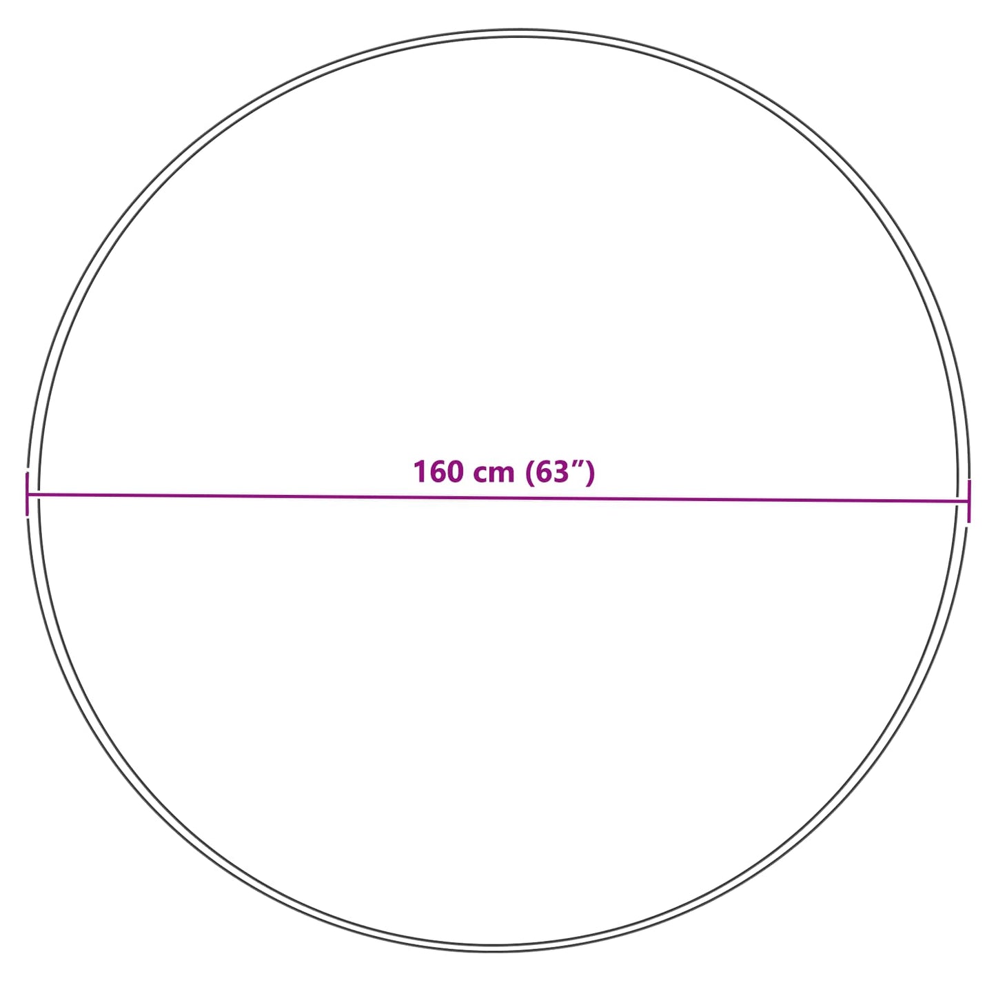 Nep Schapenvacht Tapijt Tafalla Grijs Ø 160 cm Polyester is nu te koop bij PeponiXL, paradijselijk wonen!