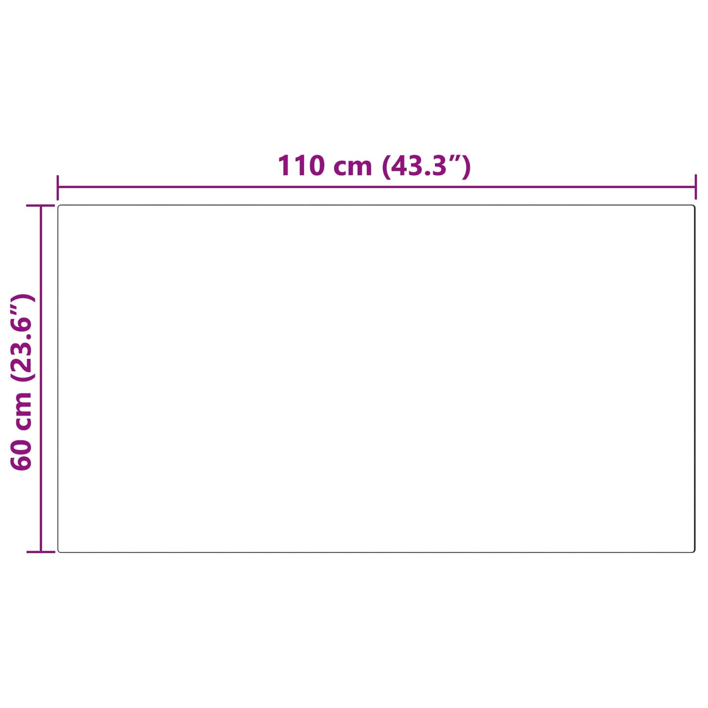 Tapijt van imitatie TAFALLA Roze 60 x 110 cm Polyester is nu te koop bij PeponiXL, paradijselijk wonen!