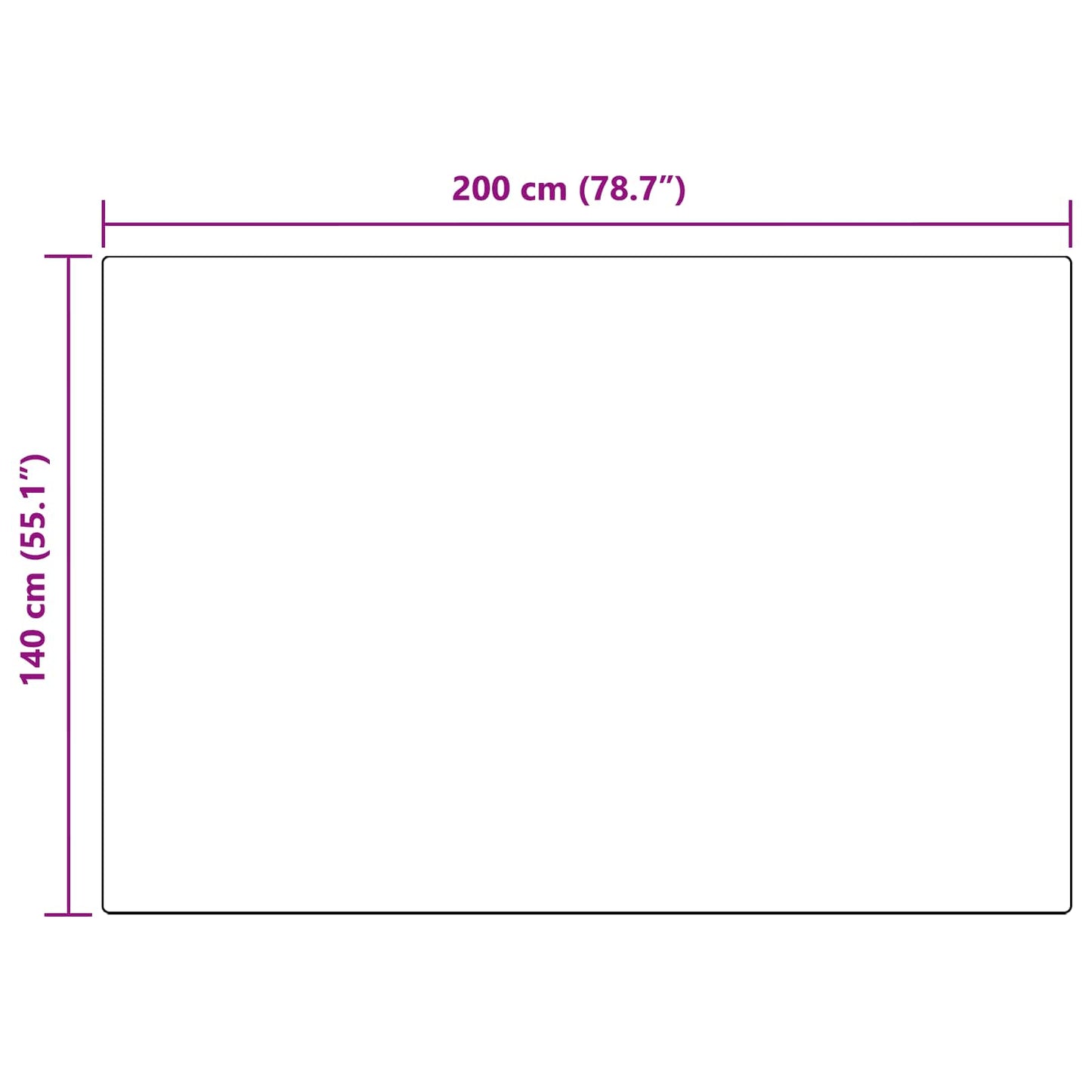 Antislip vloerkleed van imitatie konijnenbont OLITE Wit is nu te koop bij PeponiXL, paradijselijk wonen!