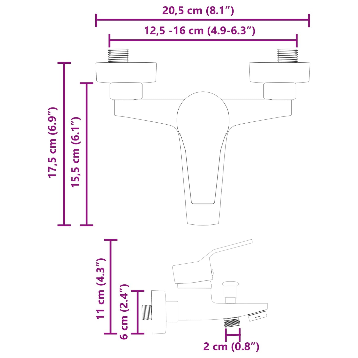 Douchemengkraan Zwart G 1 / 2 inch is nu te koop bij PeponiXL, paradijselijk wonen!