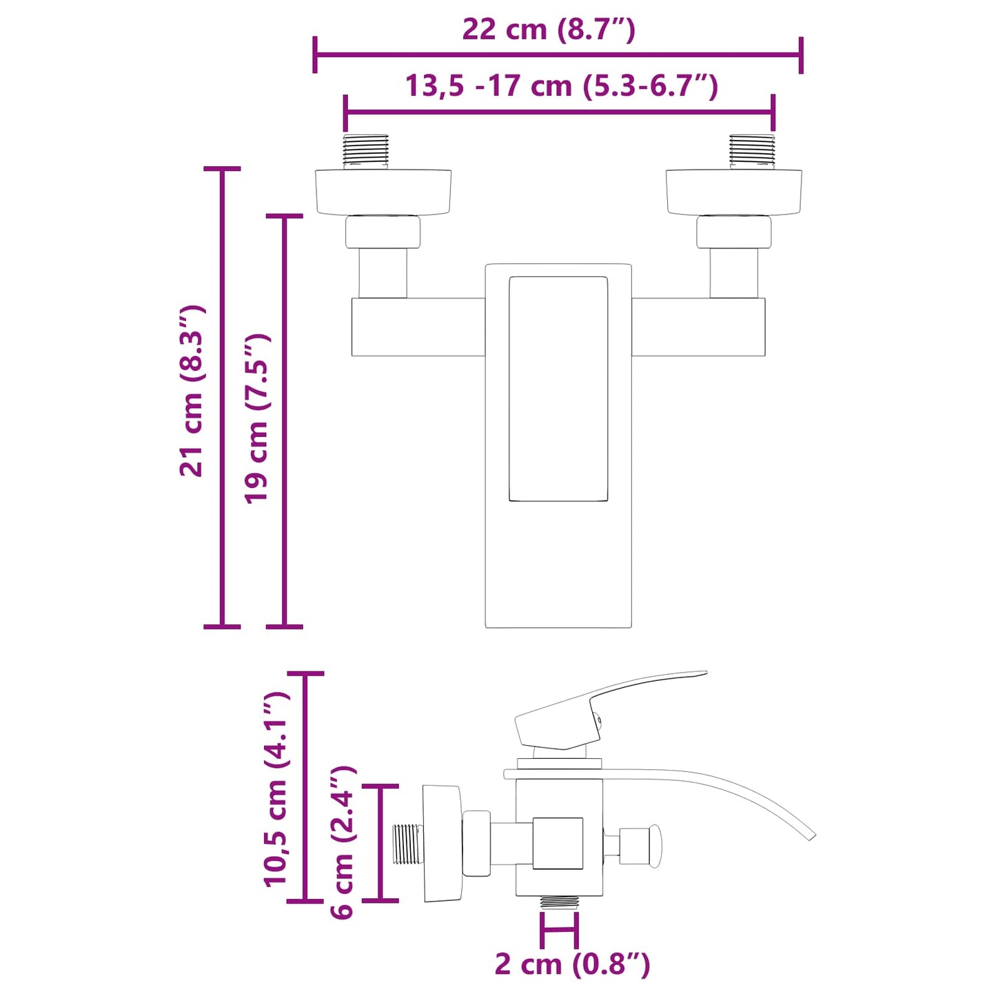 Douchemengkraan Chroom G 1 / 2 inch is nu te koop bij PeponiXL, paradijselijk wonen!