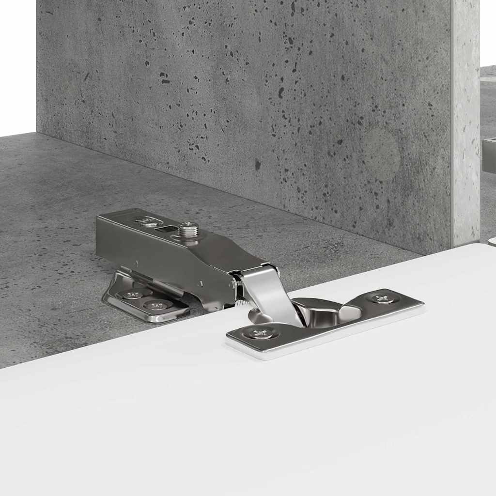 TV Wandkast 2 pcs Beton 78,5 x 31 x 29,5 cm Bewerkt hout is nu te koop bij PeponiXL, paradijselijk wonen!