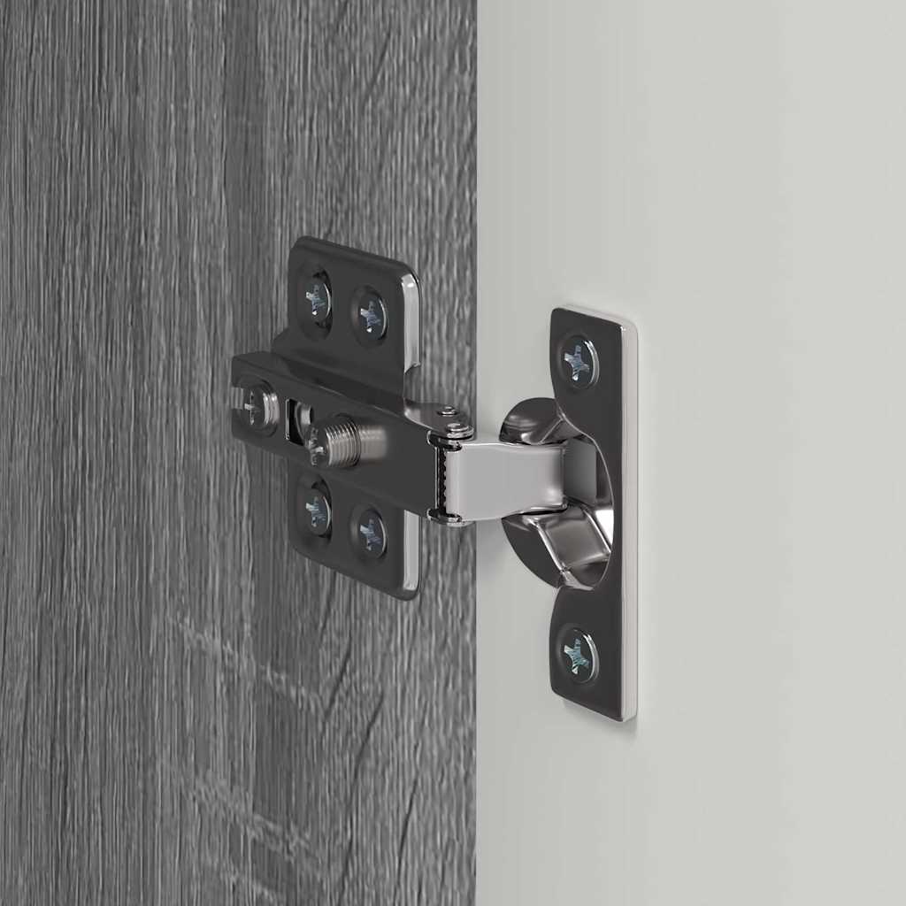 TV Wandkast 2 pcs Grijs Sonoma 30 x 31 x 100 cm Bewerkt hout is nu te koop bij PeponiXL, paradijselijk wonen!