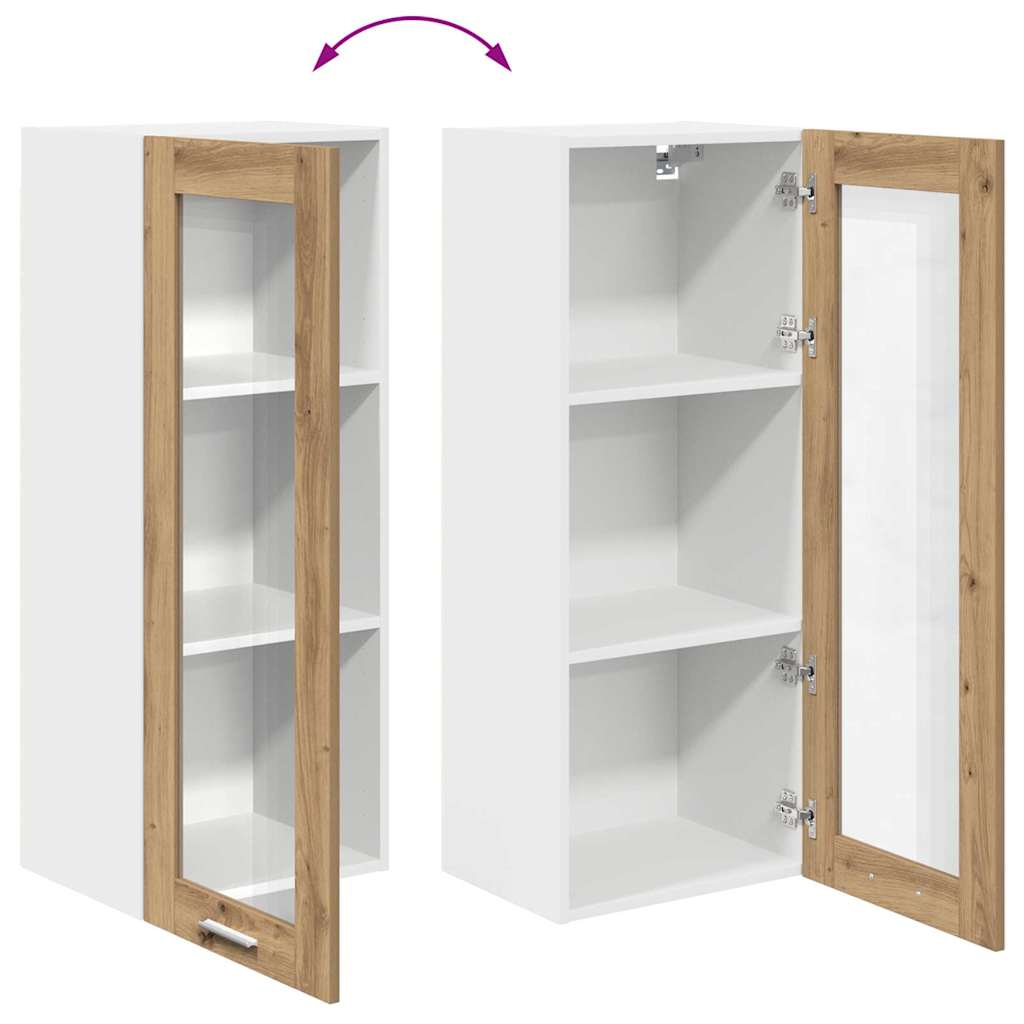Hangkast met opslag Artisan Eiken 40 x 31 x 100 cm Bewerkt hout is nu te koop bij PeponiXL, paradijselijk wonen!