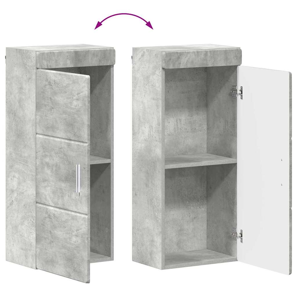 Badkamermeubelset TULUM 4 pcs Beton Grijs 60 x 34 x 63 cm is nu te koop bij PeponiXL, paradijselijk wonen!