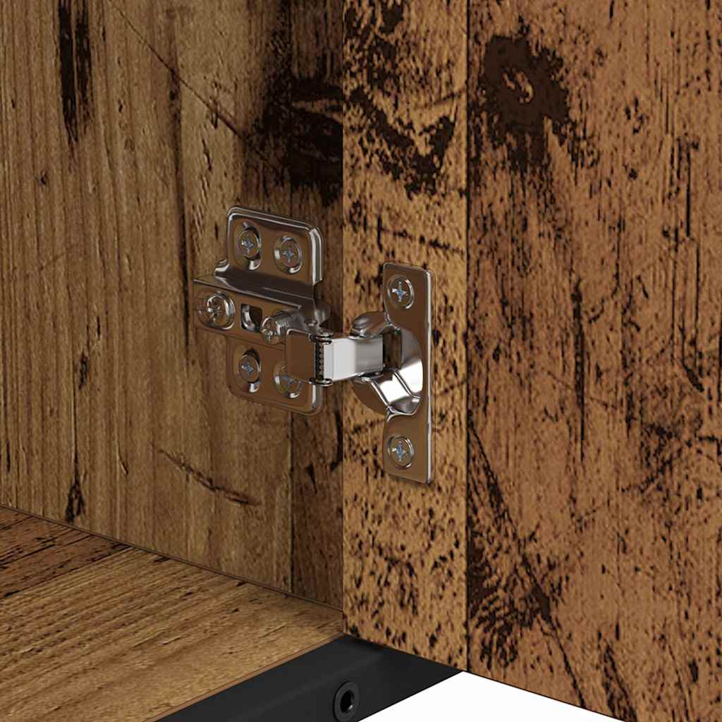 Badkamermeubelset met lade 3 pcs Oud Hout Bewerkt hout is nu te koop bij PeponiXL, paradijselijk wonen!