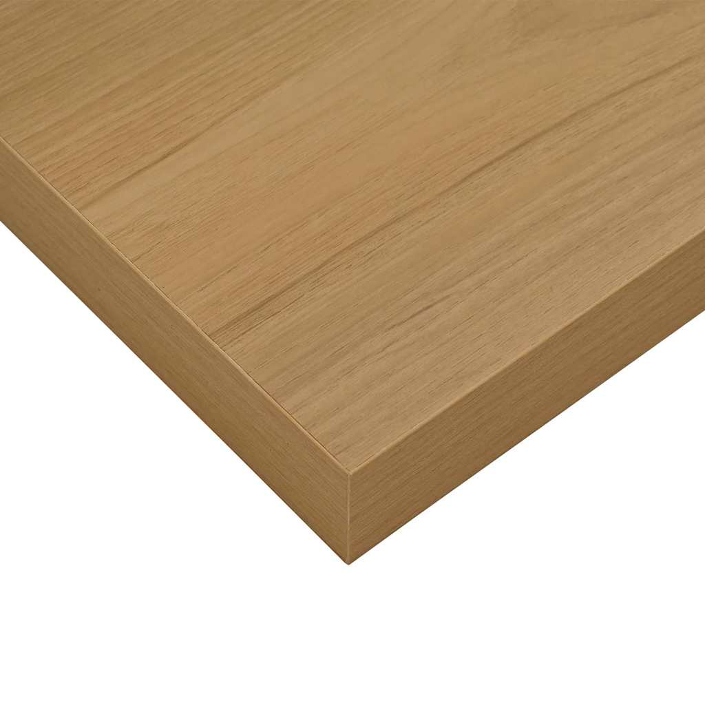 Wandplank met opslag 2 pcs Bruin 50 x 23 x 4 cm Bewerkt hout is nu te koop bij PeponiXL, paradijselijk wonen!