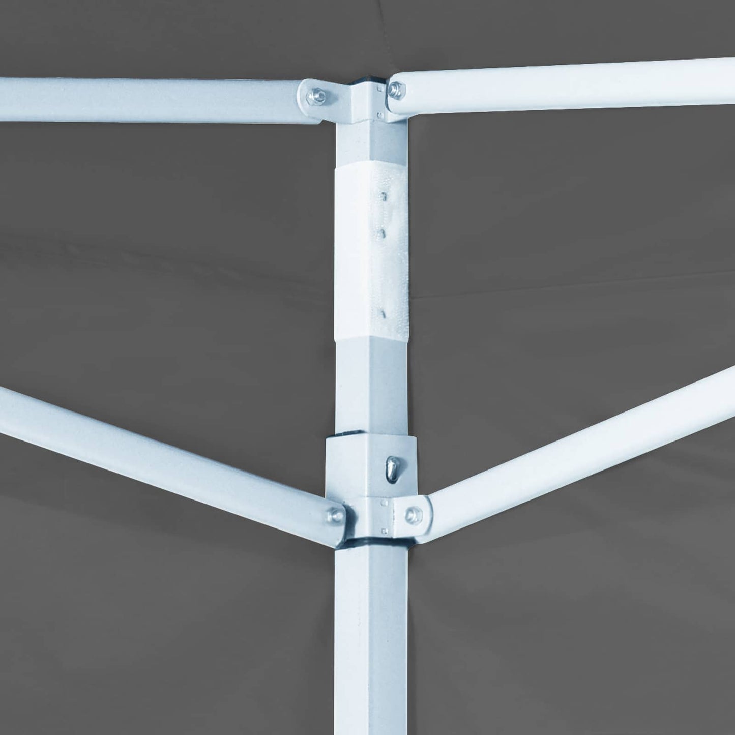Partytent Antraciet 200 x 200 x 315 cm Oxford Stof is nu te koop bij PeponiXL, paradijselijk wonen!