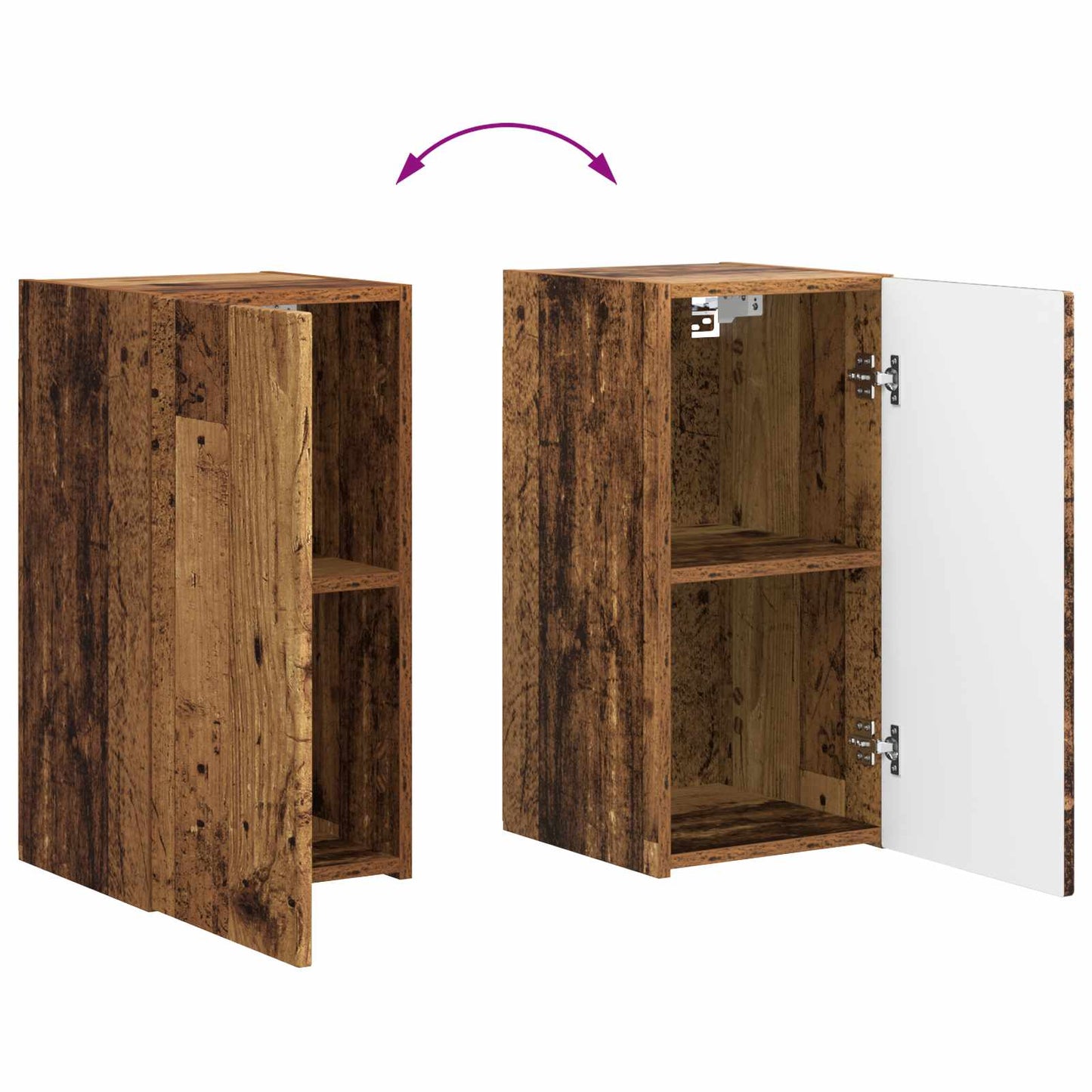 Tv-meubelset 6 pcs Oud Hout Bewerkt hout is nu te koop bij PeponiXL, paradijselijk wonen!