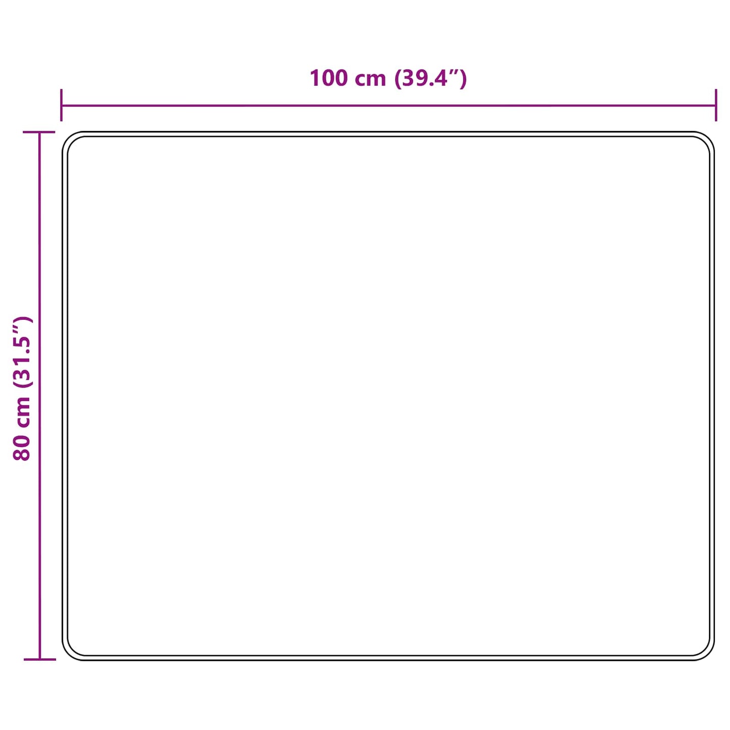 Vloerkleedloper MARSA Zwart 80 x 100 cm Polyester en PVC is nu te koop bij PeponiXL, paradijselijk wonen!