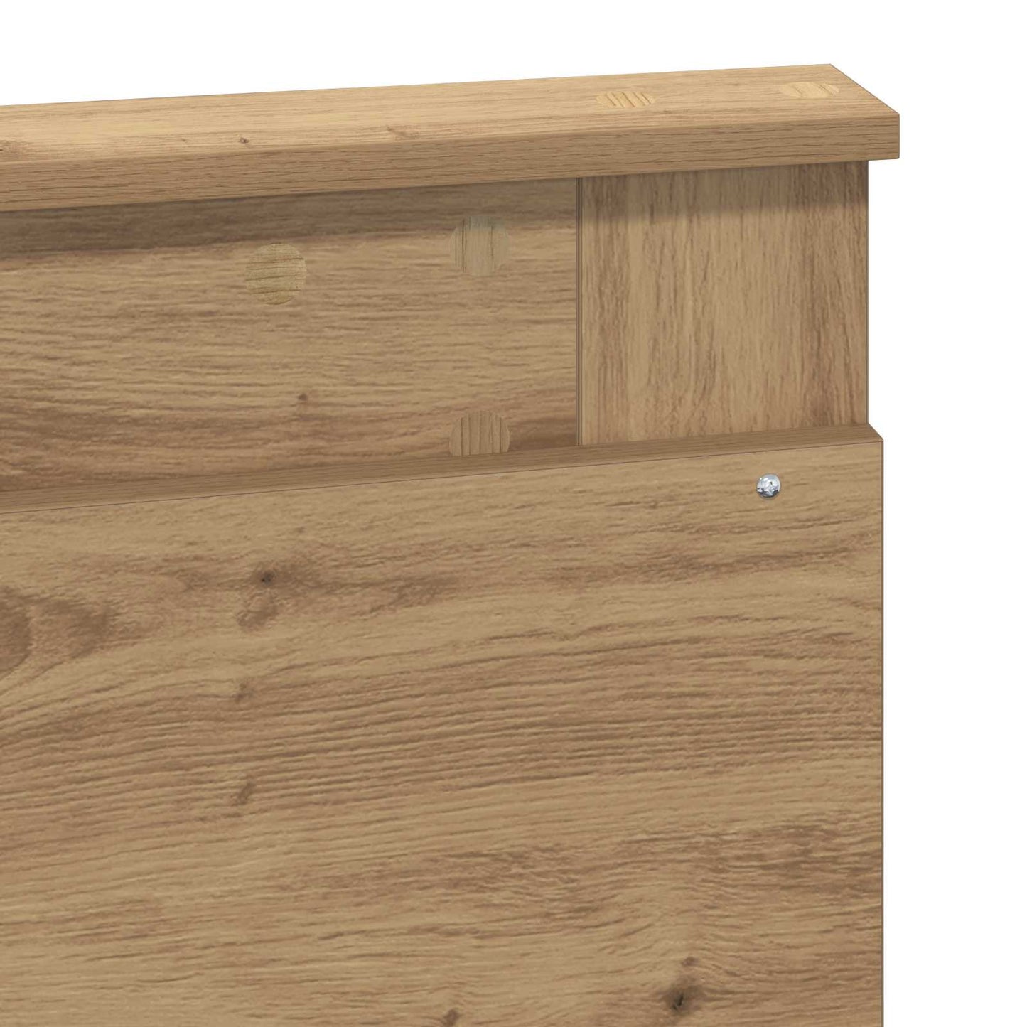 Bedframe Ambachtelijk eiken 120 x 200 cm Massief grenenhout is nu te koop bij PeponiXL, paradijselijk wonen!