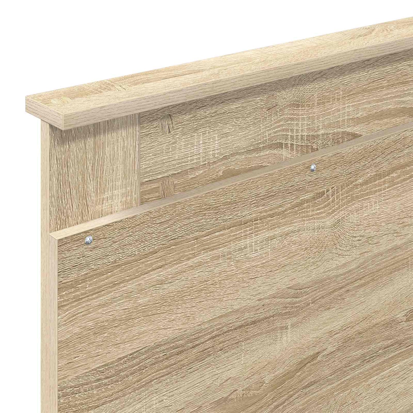 Bedframe met hoofdeinde Sonoma 100 x 200 cm Massief grenenhout is nu te koop bij PeponiXL, paradijselijk wonen!