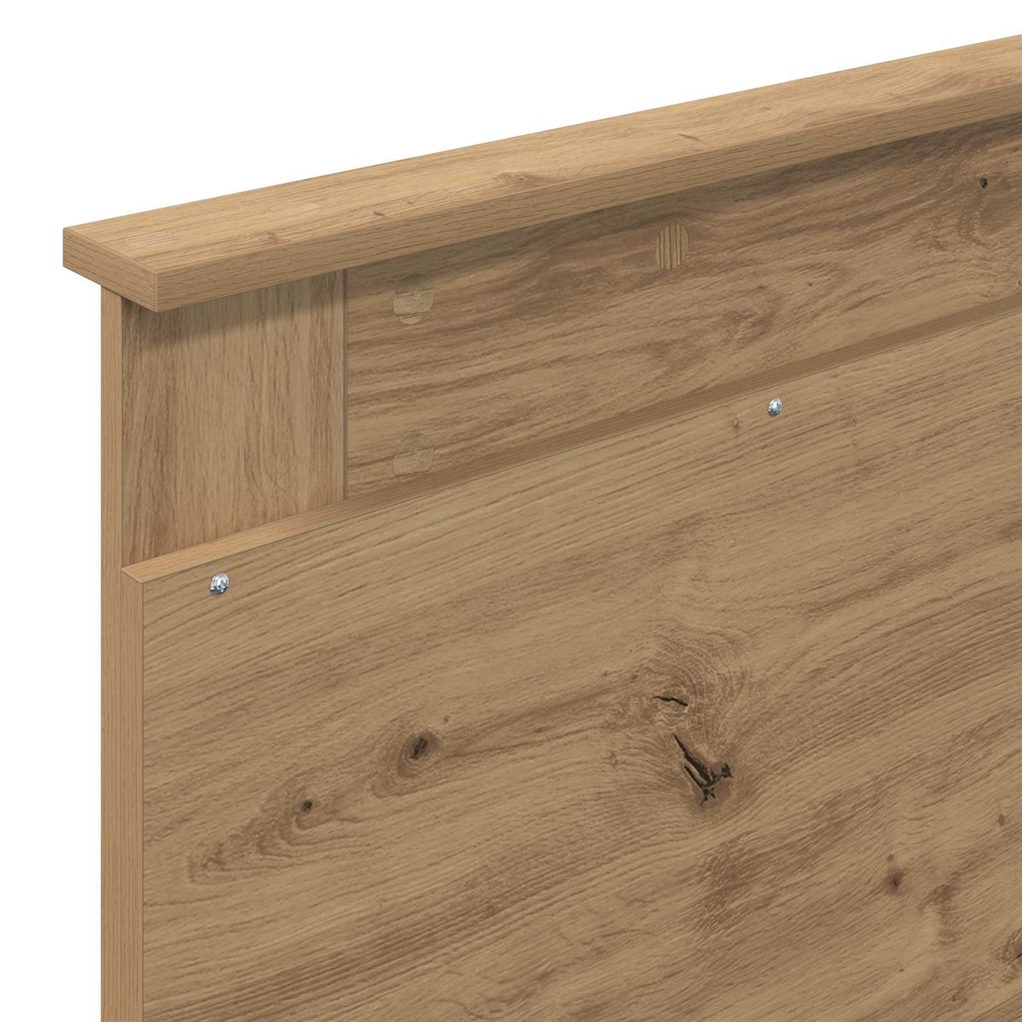 Bedframe Ambachtelijk eiken 75 x 190 cm Massief grenenhout is nu te koop bij PeponiXL, paradijselijk wonen!