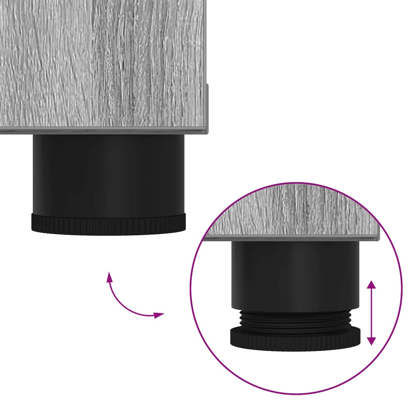 Halbank met kussen met plank Grijze Sonoma 100 x 38 x 46 cm is nu te koop bij PeponiXL, paradijselijk wonen!