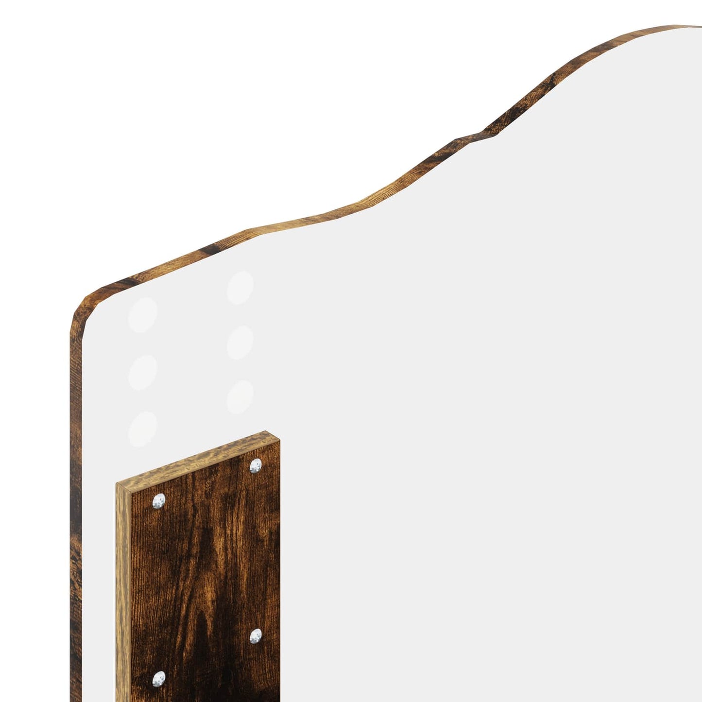 Bedframe Gerookt eiken 100 x 200 cm Massief grenenhout is nu te koop bij PeponiXL, paradijselijk wonen!