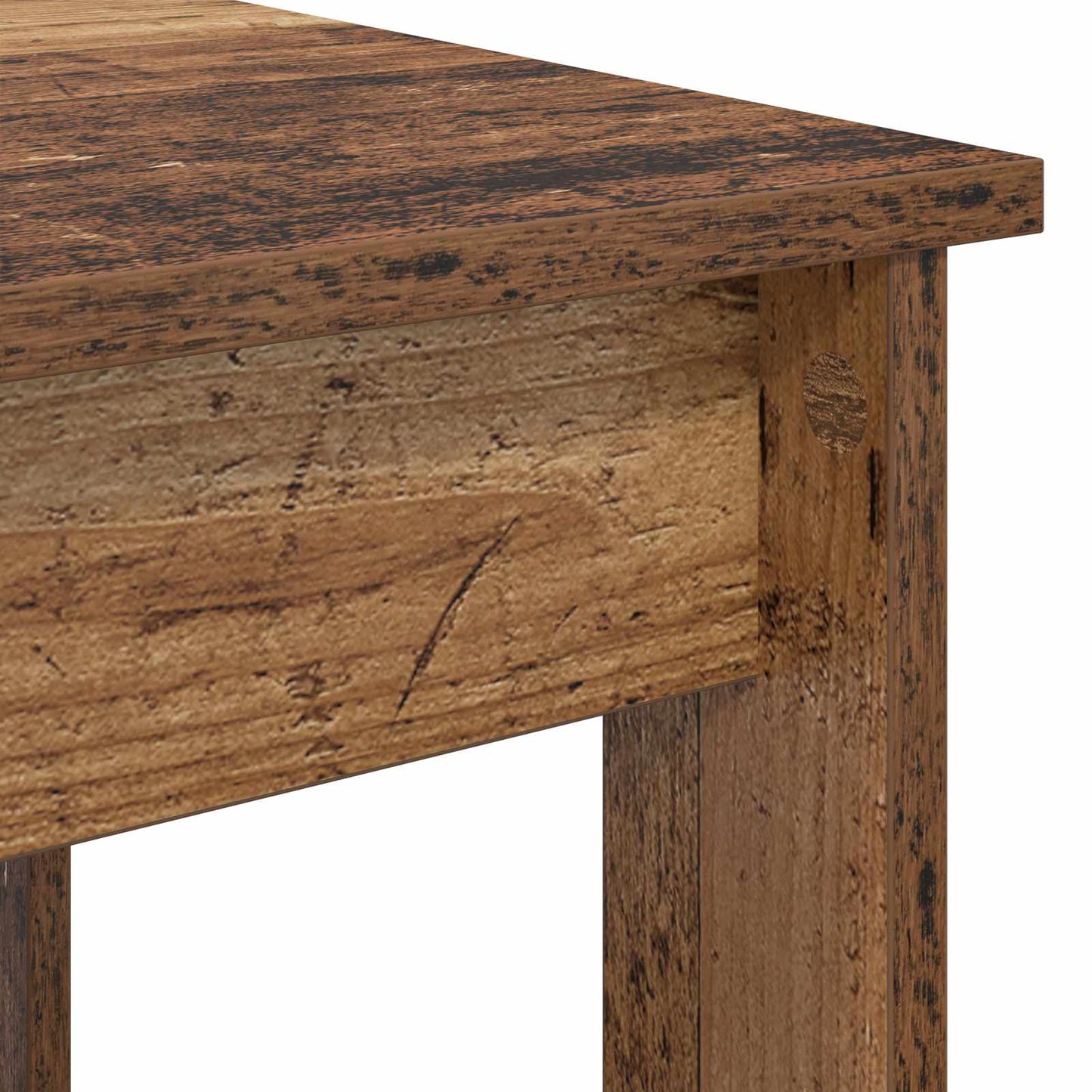 Koffietafel Set 2 pcs Oudhout Bewerkt hout is nu te koop bij PeponiXL, paradijselijk wonen!