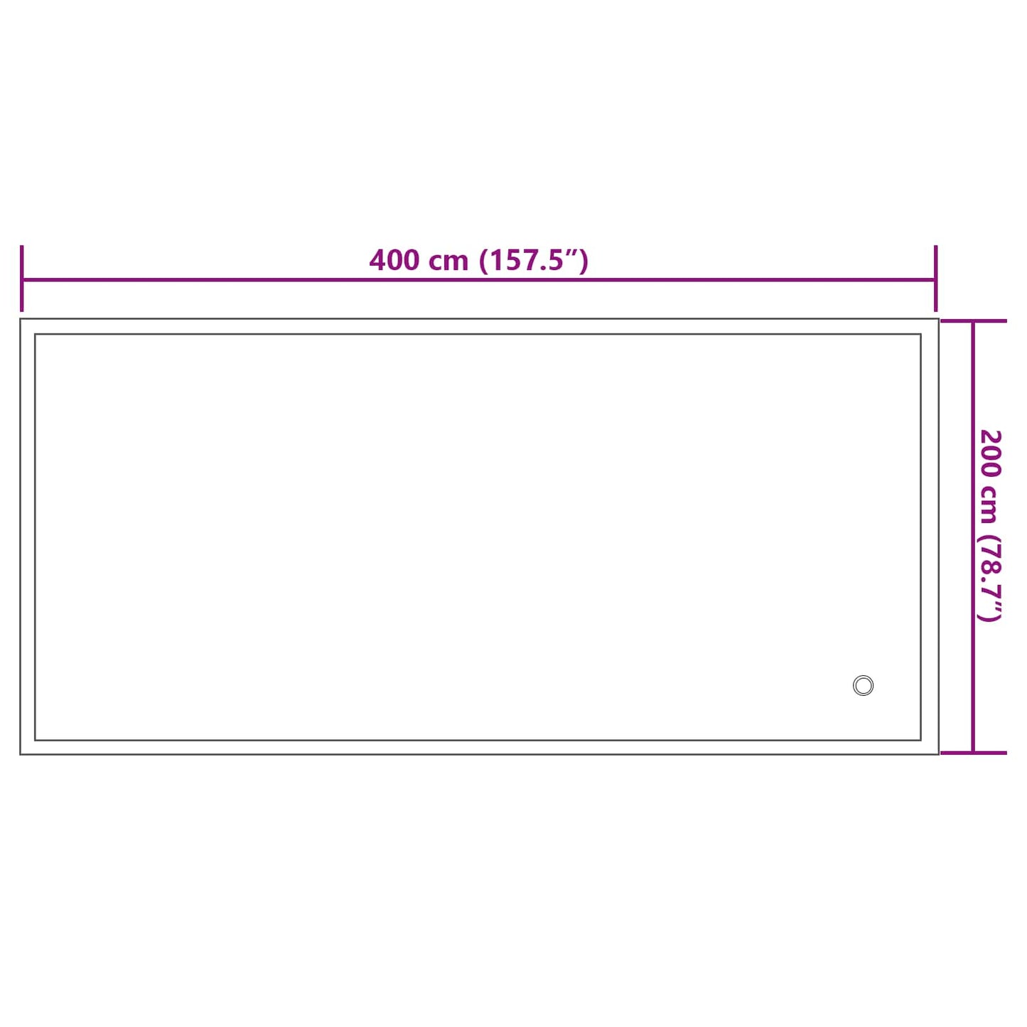 Winter Pool Kussen Blauw 380 x 180 x 140 cm PVC is nu te koop bij PeponiXL, paradijselijk wonen!