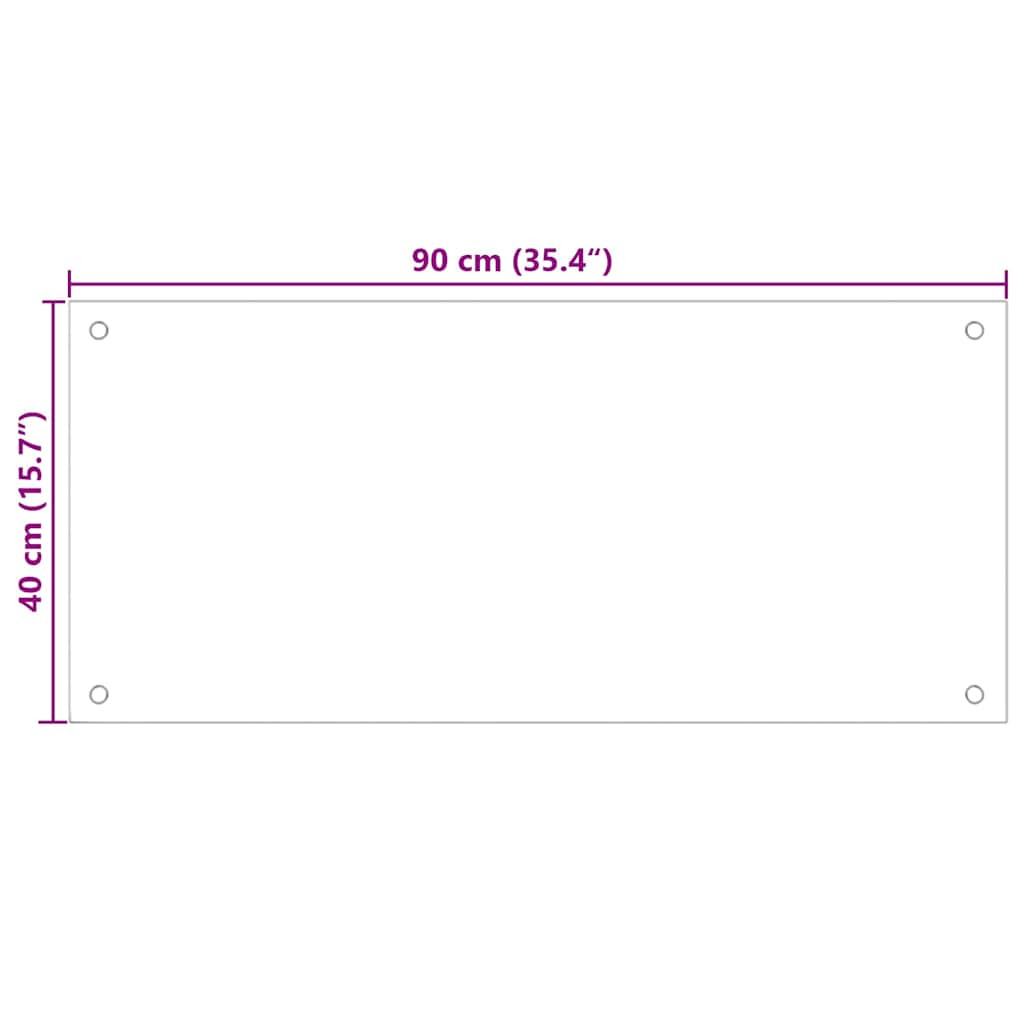 Keukenachterwand 2 pcs Zwart 90 x 40 cm gehard glas is nu te koop bij PeponiXL, paradijselijk wonen!