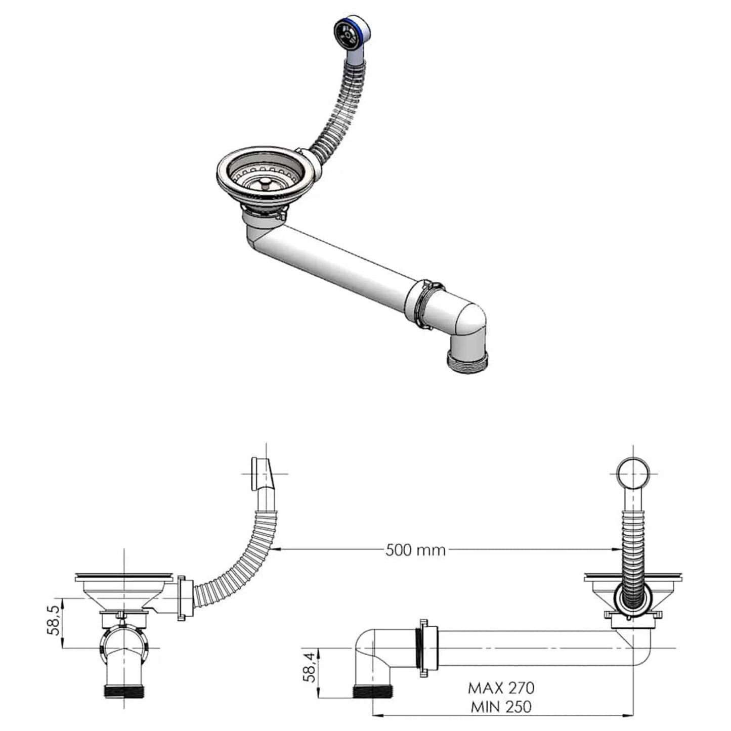Wasbak Beige 530 x 460 mm 80% Kwarts en 20% Hars is nu te koop bij PeponiXL, paradijselijk wonen!