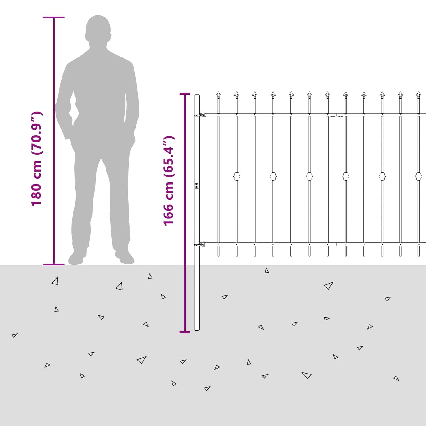 Spike Fence Asten Zwart is nu te koop bij PeponiXL, paradijselijk wonen!