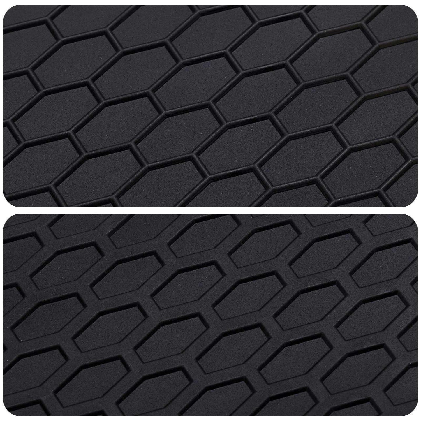 Autobodemmat 4 pcs Zwart Geschikt voor Audi Q3 2019-2025 Rubber is nu te koop bij PeponiXL, paradijselijk wonen!