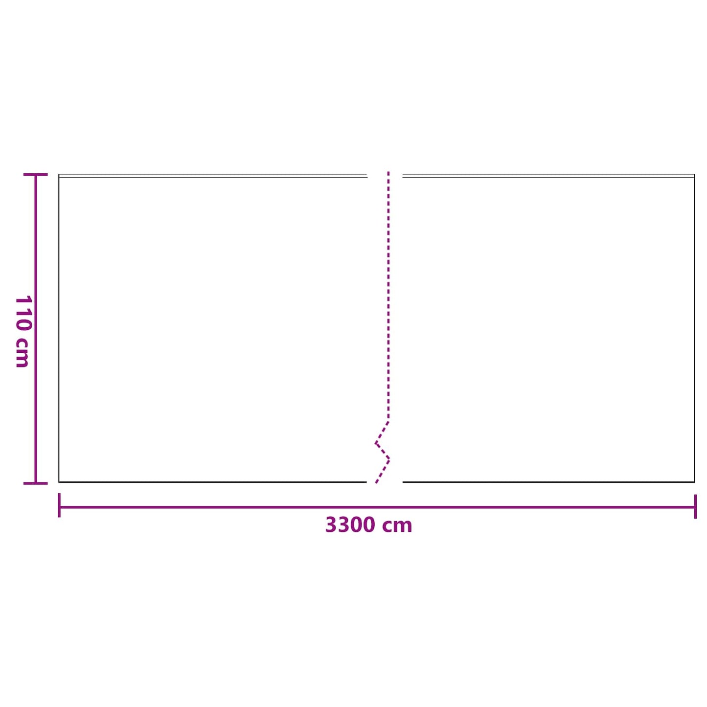 Stofblad met Plakband 12 pcs Doorzichtig 110 x 3300 cm HDPE is nu te koop bij PeponiXL, paradijselijk wonen!
