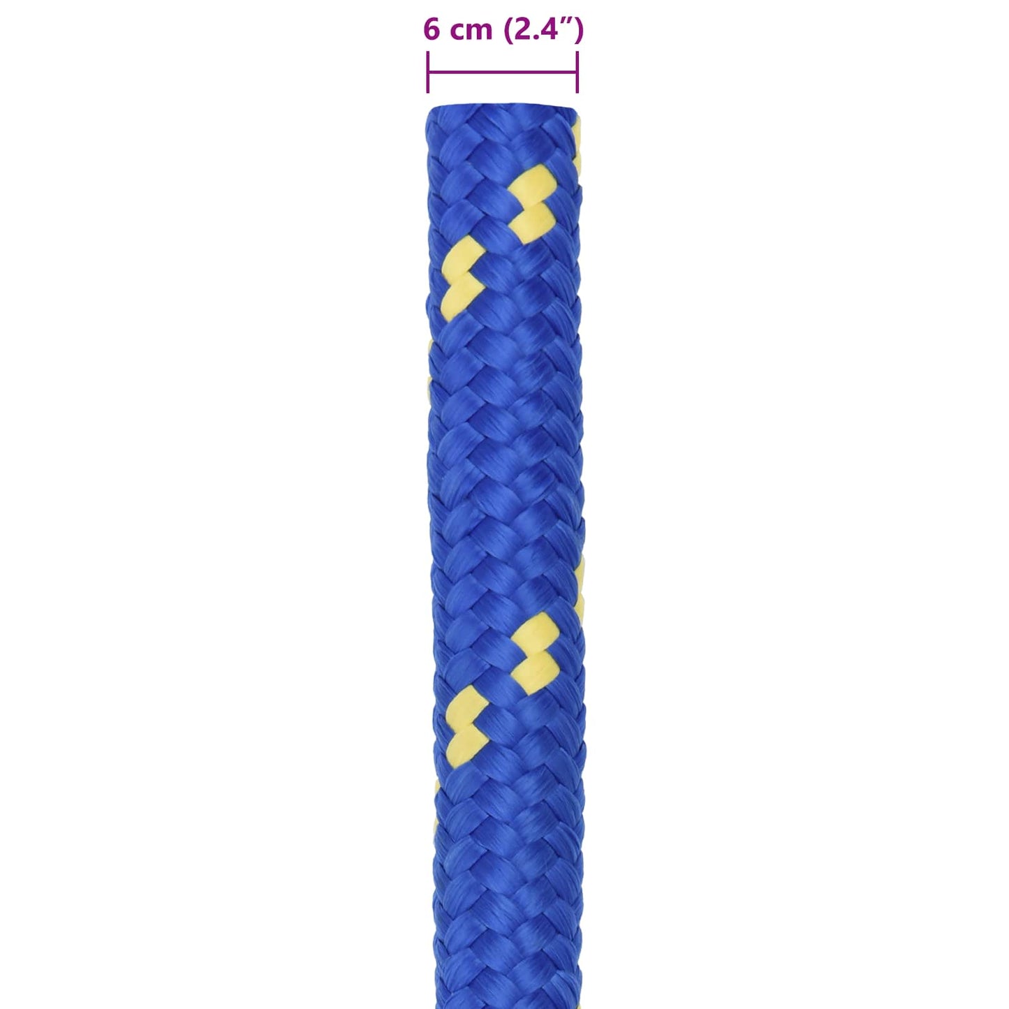 Boottouw 5 m 6 Blauw PP