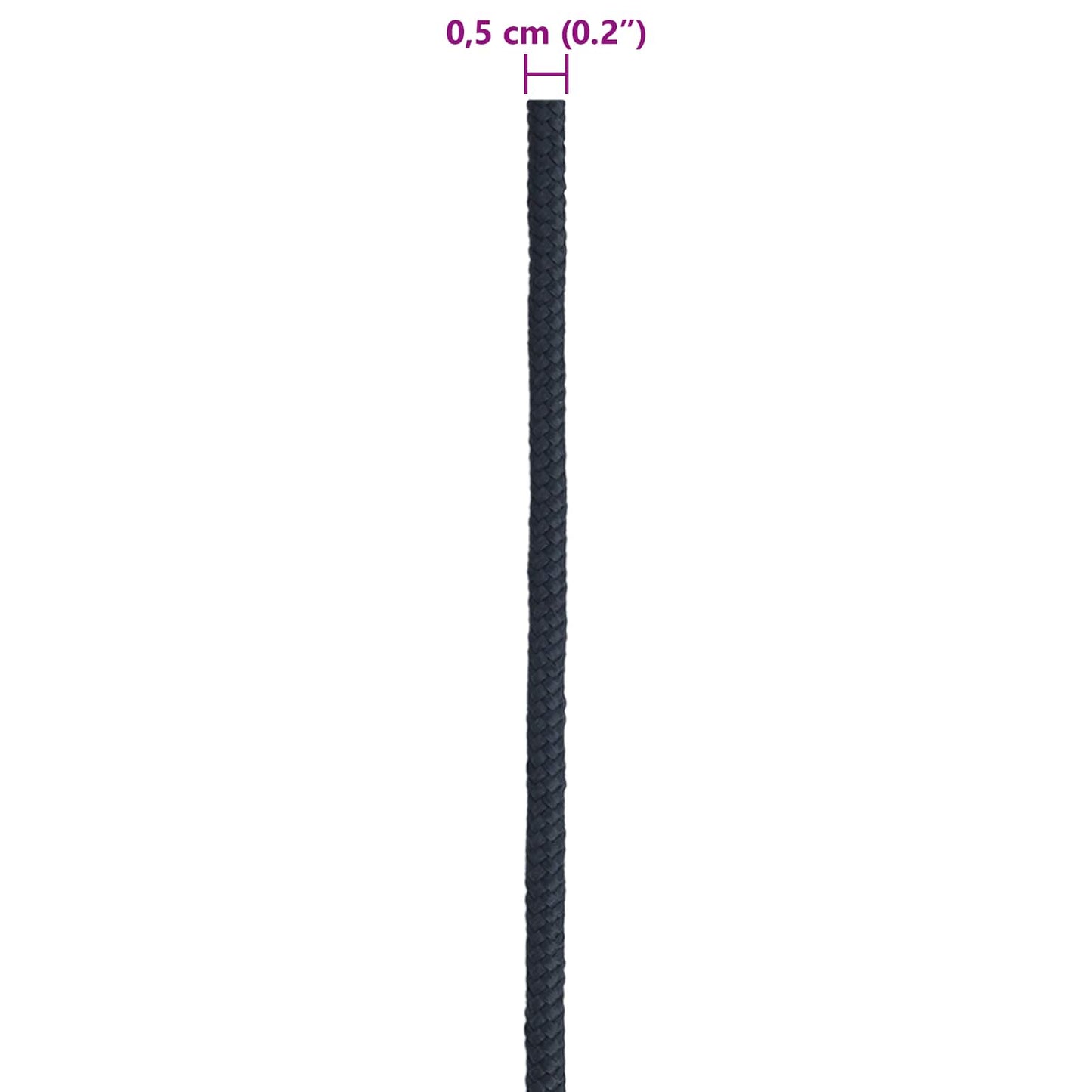 Boottouw 0.5 mm 25 m Koninklijk Blauw Polyester is nu te koop bij PeponiXL, paradijselijk wonen!